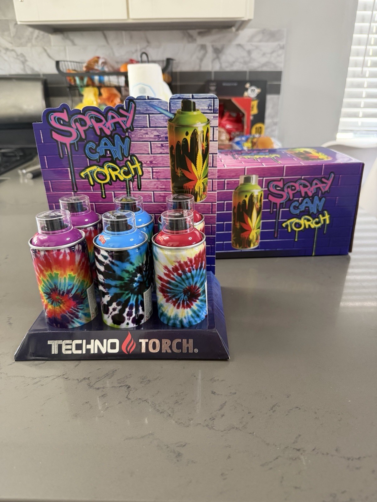 TECHNO SMALL SPRAY CAN TORCH-COUNT 1
