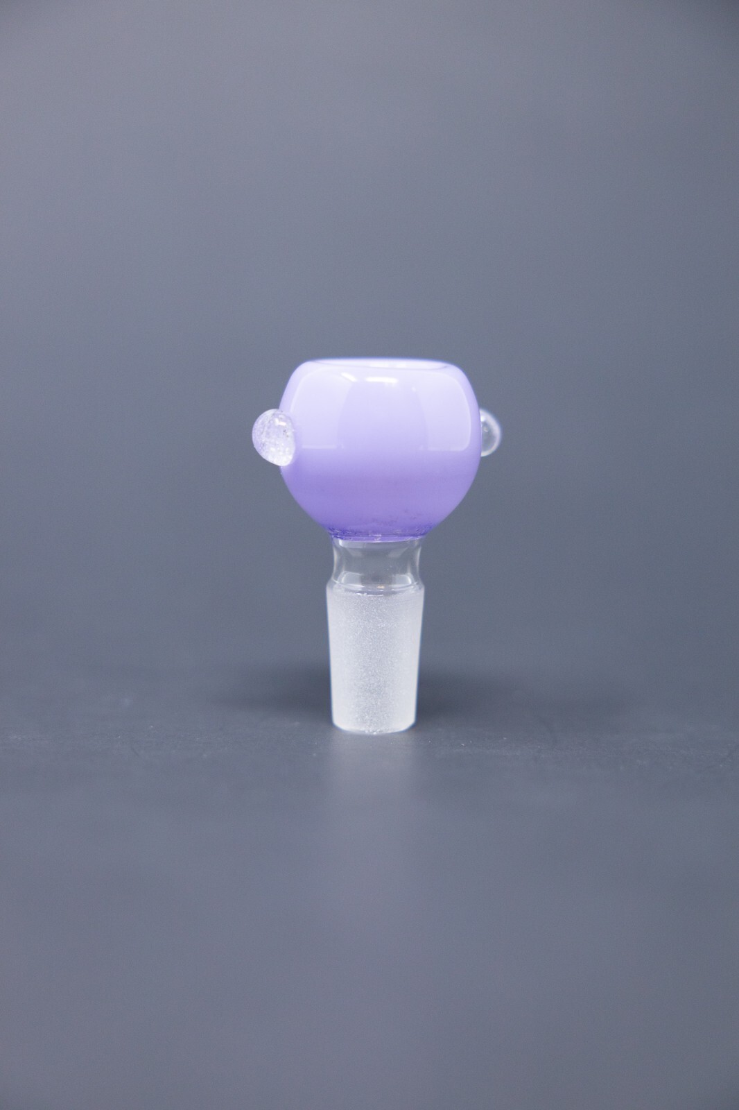14MM Male Milky Purple Glass Tobacco Hookah Water Pipe Bong Bowl – 5 Pc Set