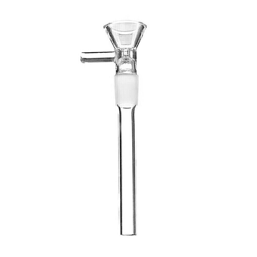 5PCS 4.5″ One Piece Downstem & 14mm Bowl for Smoking Bong Water Pipe Hookah US