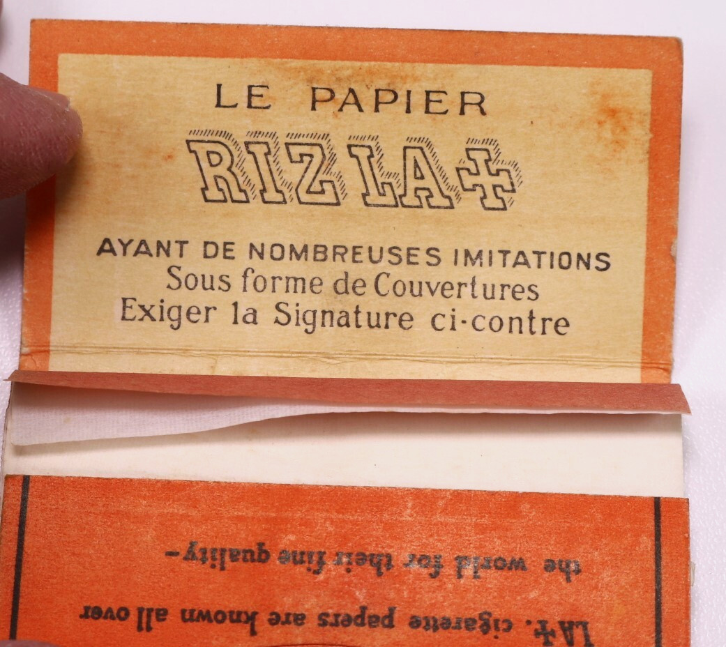 Vintage Cigarette Papers Riz La Croix no. 8971 Tobacciana 1935-1942