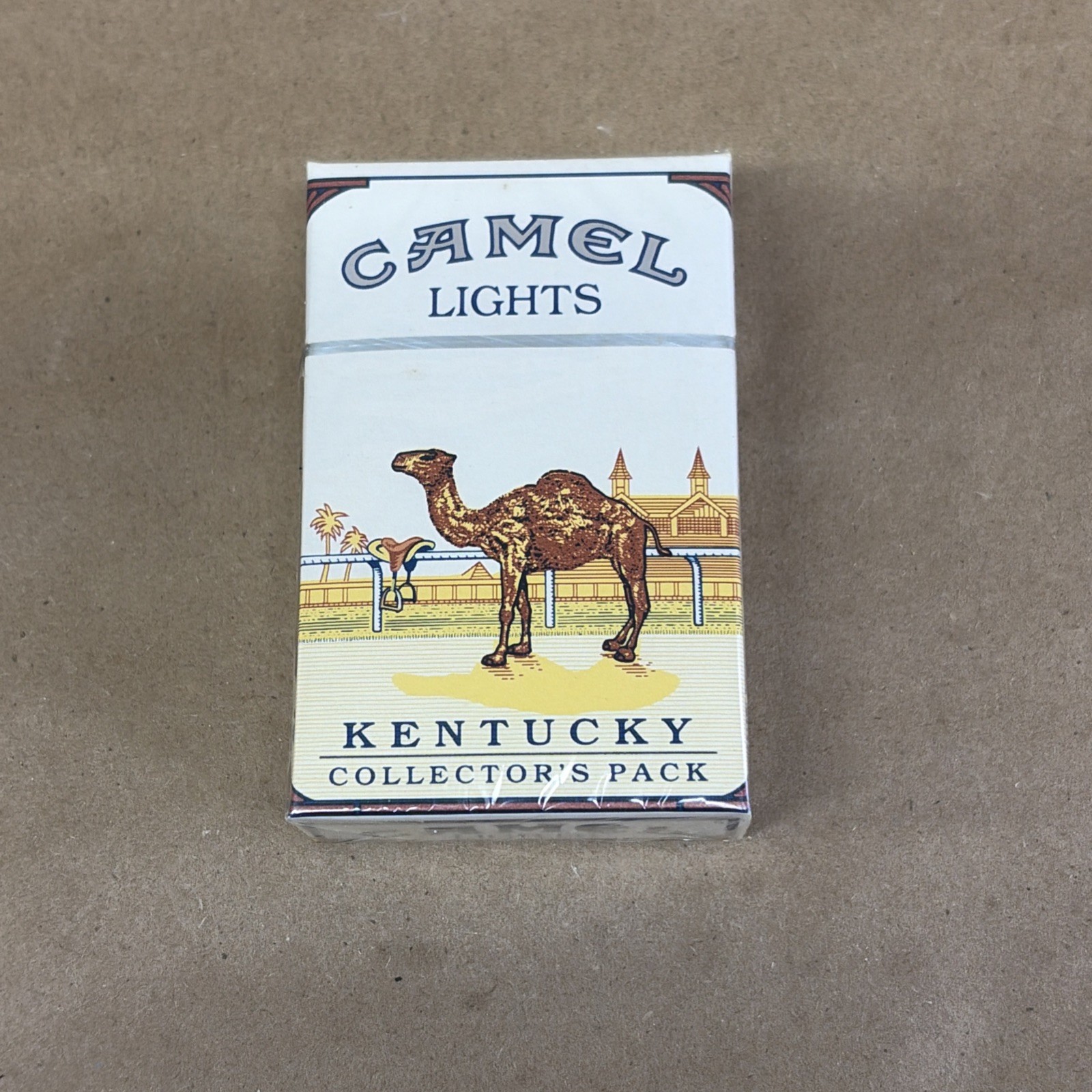 EMPTY Hard Pack of CAMEL LIGHTS Cigarettes – Collector’s Pack State of KENTUCKY