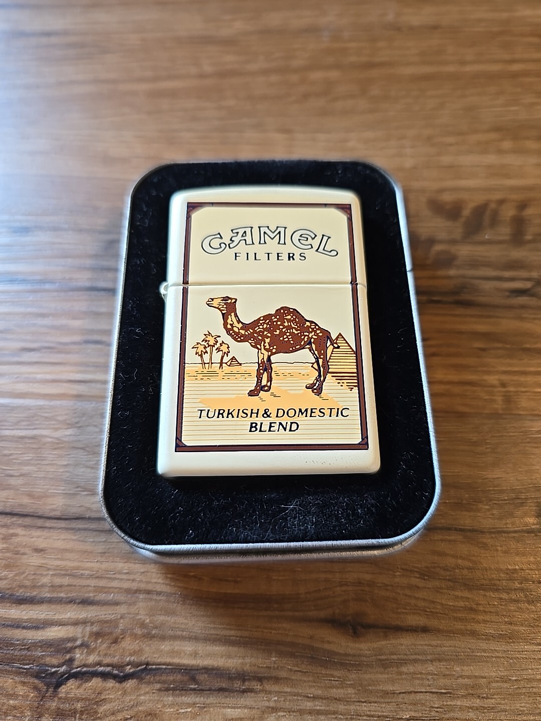 Vintage Camel Filters Zippo Lighter 216CML Unfired