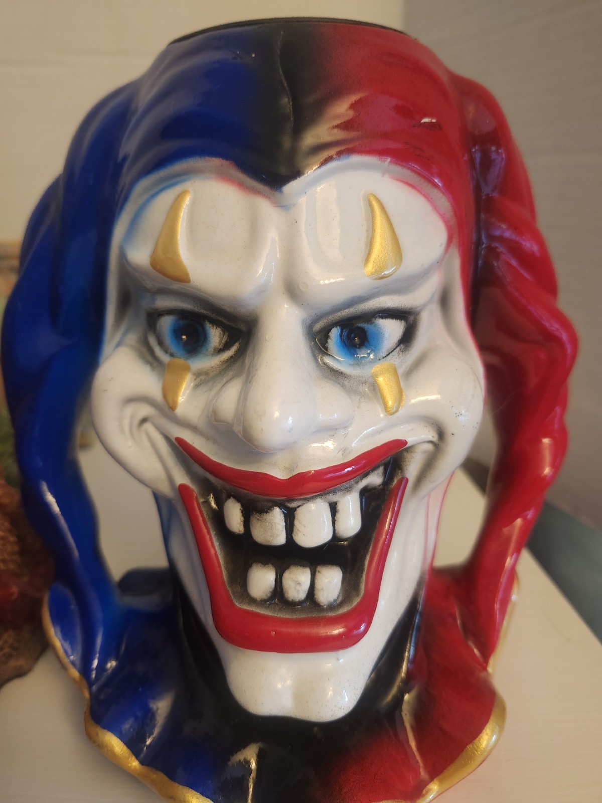 Graffix Icon Bong Base/ Lava Lamp Base Chester The Jester- RARE By SCOTT JOHNSO