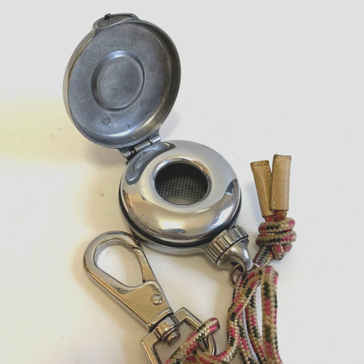 Vivienne Westwood Portable Ashtray Round Orb Pocket Sliver Discontinued Products