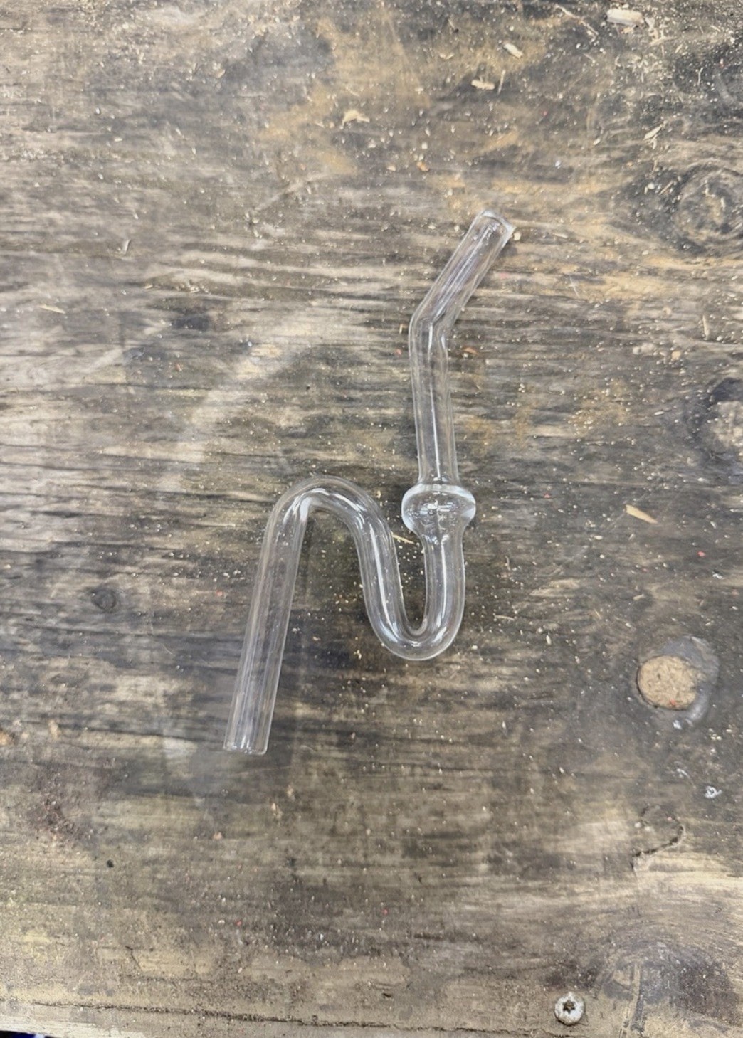 HOT RAILER Glass Tobacco Water Pipe | Borosilicate Straw | Functional Art