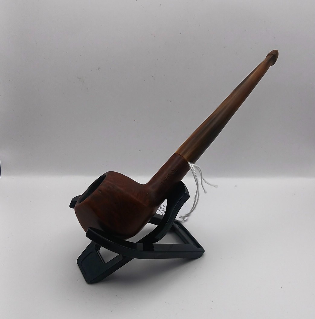 Vintage Capitol London Finish Smooth Briar Smoking Pipe Estate 