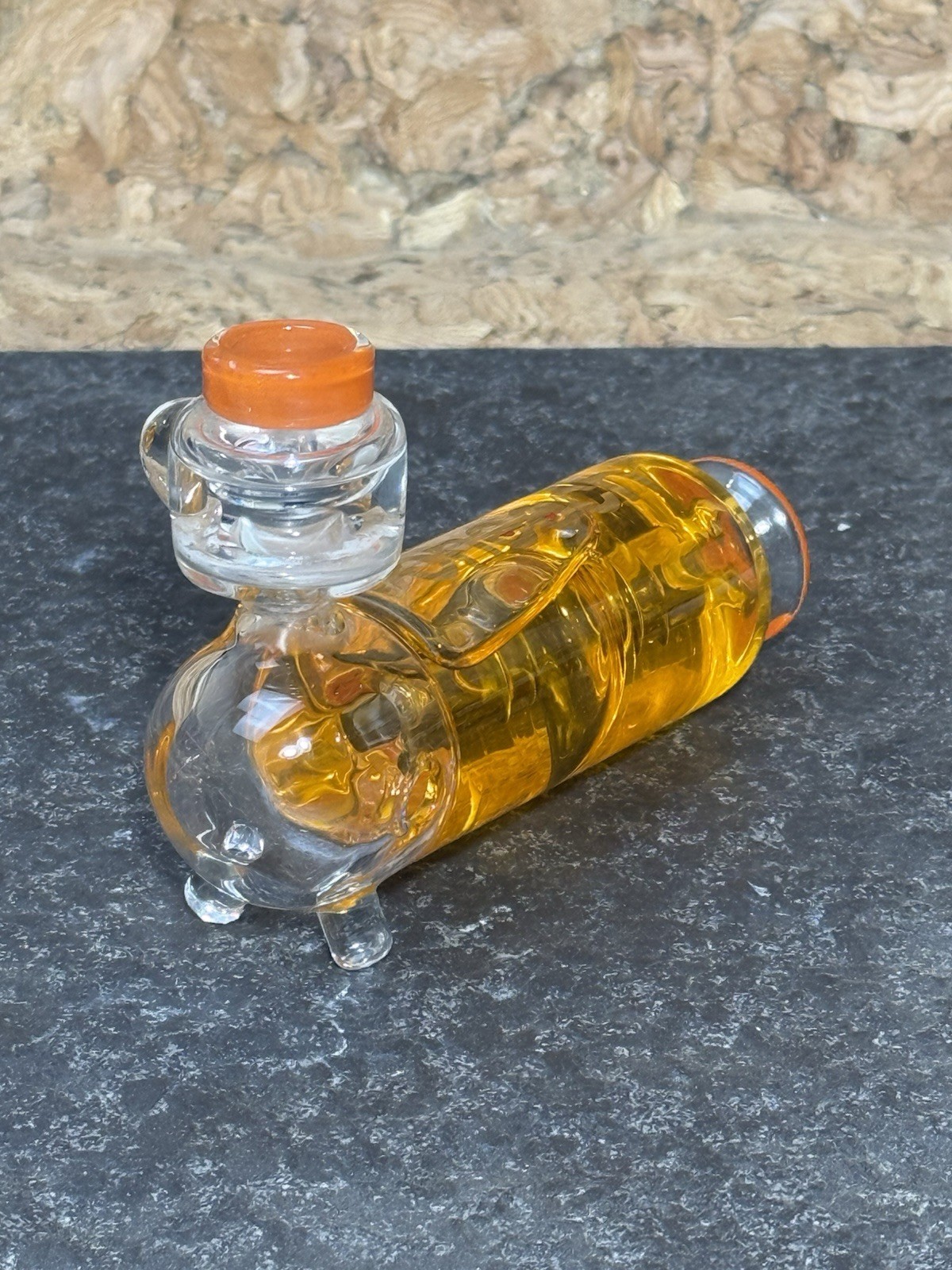4” Cheech 1st Edition Glycerin Filled Freezer Pipe OG Collectible