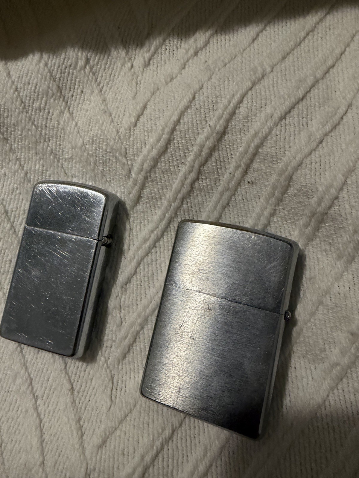 Zippo Lighters 2 Used In Great Shape free shipping