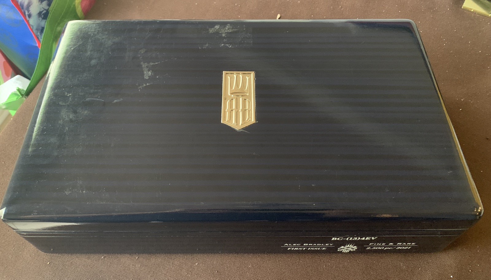 Alec Bradley Fine & Rare 2021 Release Empty Wood Cigar Box