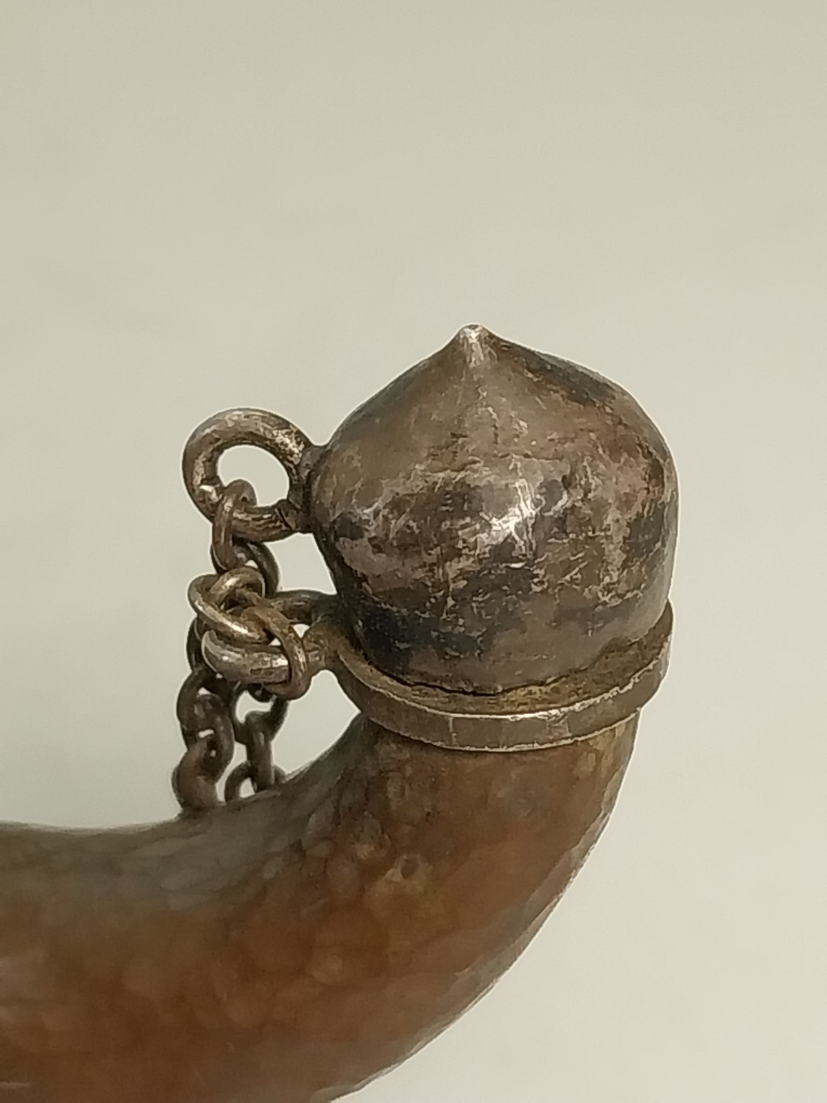 Antique Joseph Heinrichs Hammered Copper & Silver Cigar Lighter Arts Crafts A&C