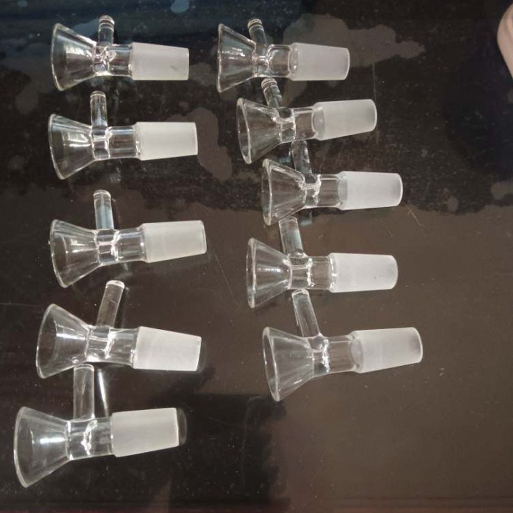 10 PACK 14MM Male Glass Bowl For Water Tobacco Pipe Bong Replacement Head