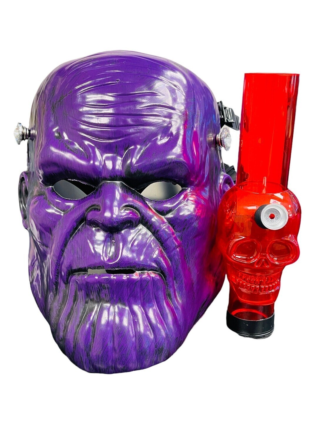 Hookah Water Pipe Gas Thanos Face Design Water Pipe Colors Vary