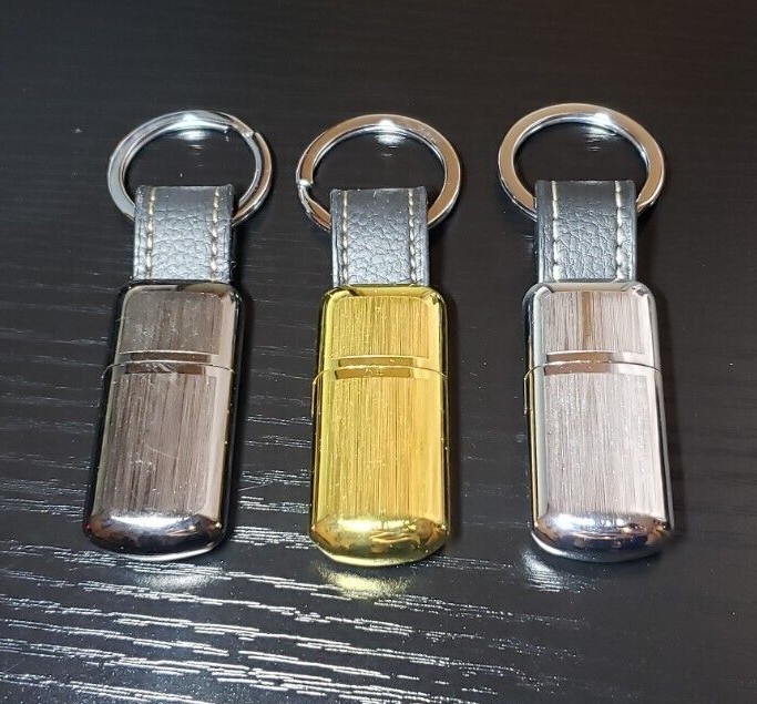 MINI KEYCHAIN Lighter Fluid USA oil lighter Fuel EDC Small Camping Hike Fire