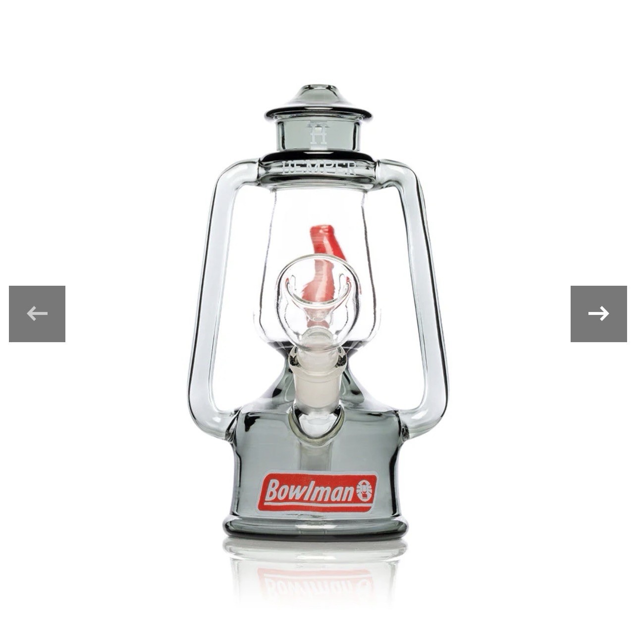 Hemper Bowlman Lantern XL Bong Water Pipe 10″ x 4″ 14mm Perc Boro Glass