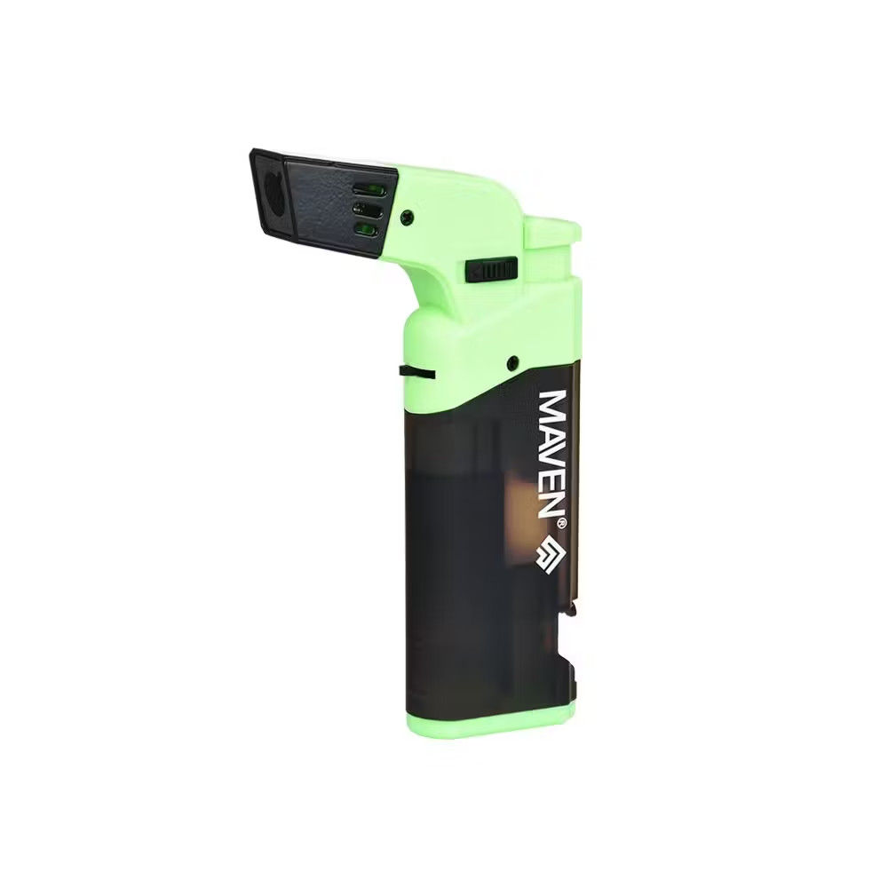 😎💥 2 X MAVEN POPPER MULTI PURPOSE TORCH LIGHTER ADJUSTABLE FLAME 🔥 LOT OF 2 ✨