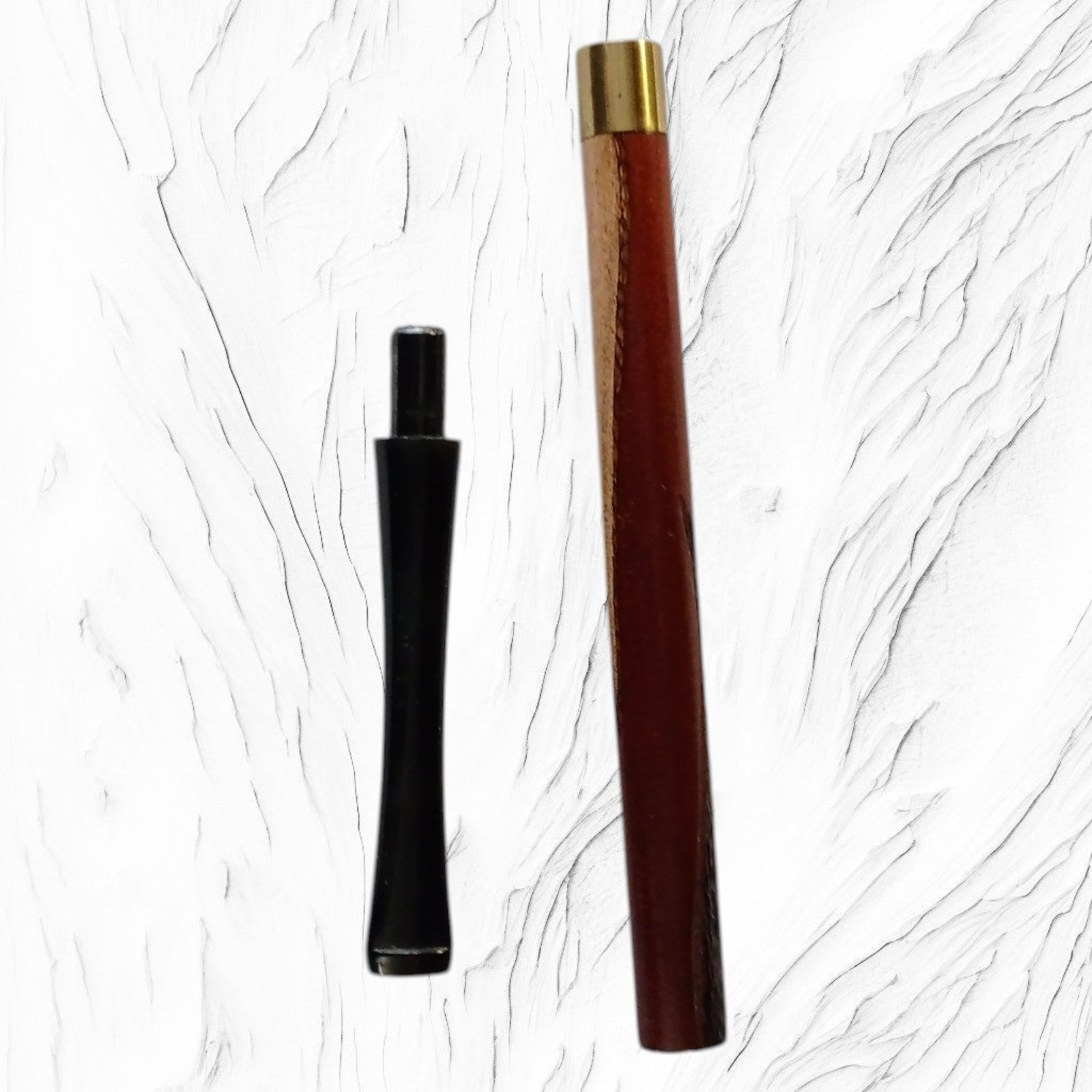 Long Wooden Cigarette holder mouthpiece Carved Length 170 mm Smoking Accessories