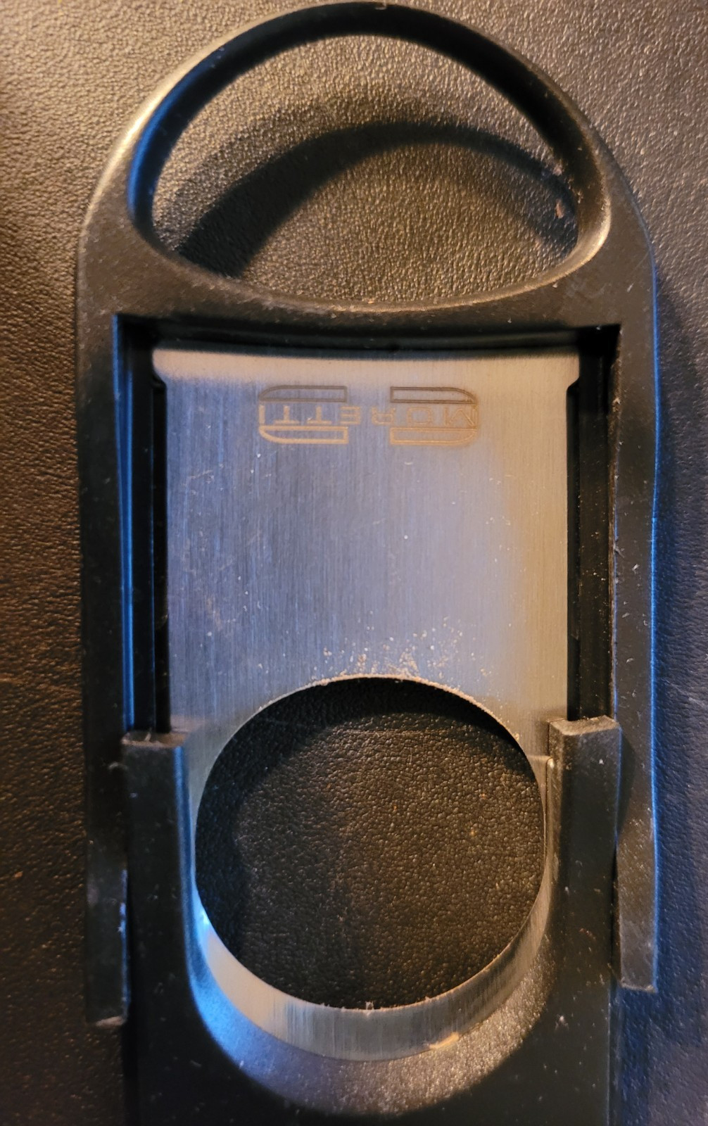Moretti Guillotine Cigar Cutter – Stainless Steel Blades- NIB