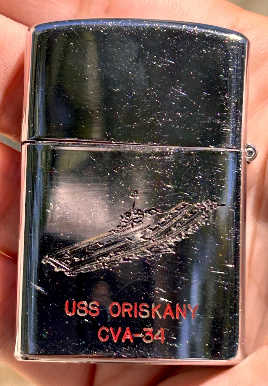 USS Oriskany CVA-34 Aircraft Carrier Konwal Super Lighter Vietnam Era Untested