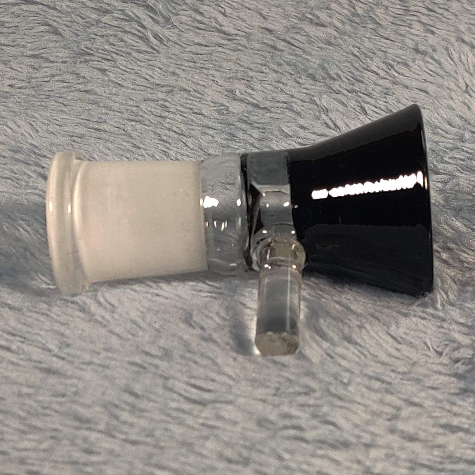 14mm Female Obsidian Black Glass Bowl Replacement Tobacco Herb Water Pipe Piece