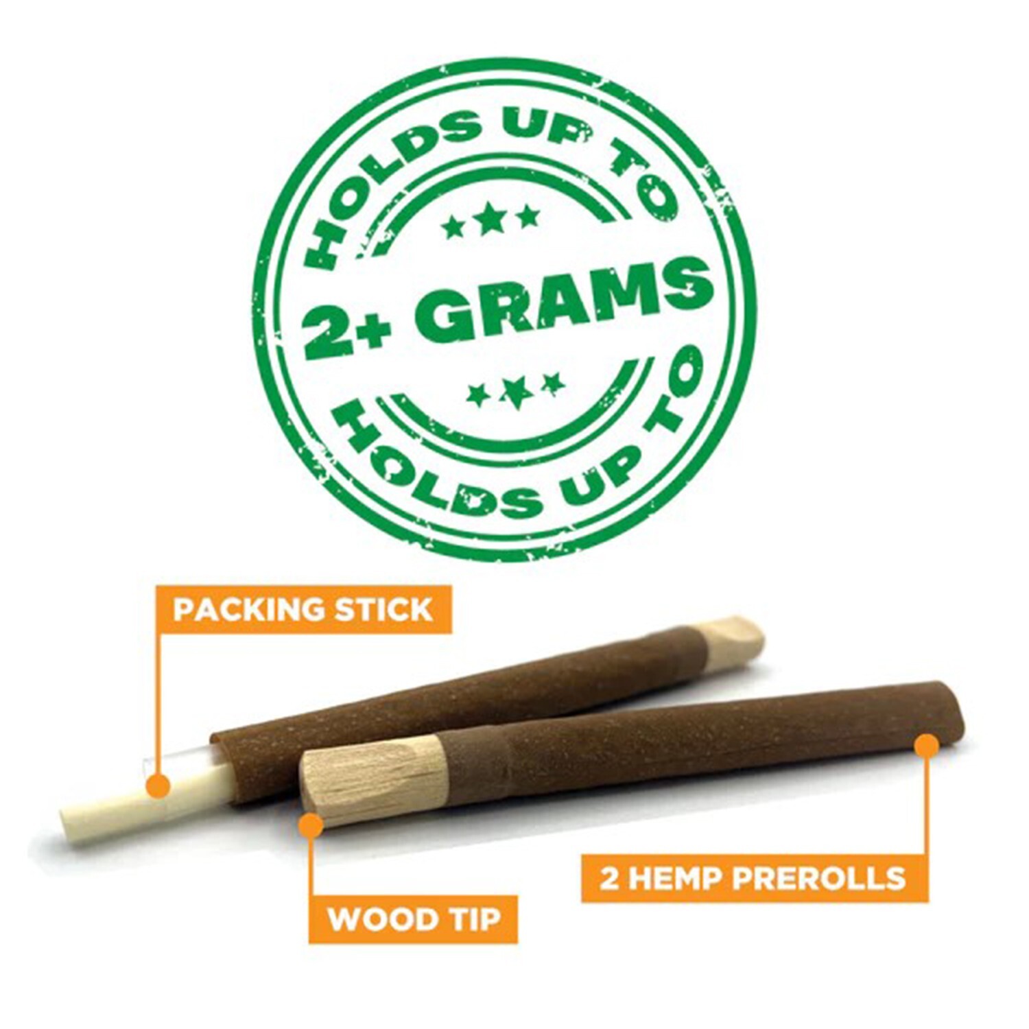 Endo Organic Wraps – Island Mango Flavor – Tobacco & Nicotine Free