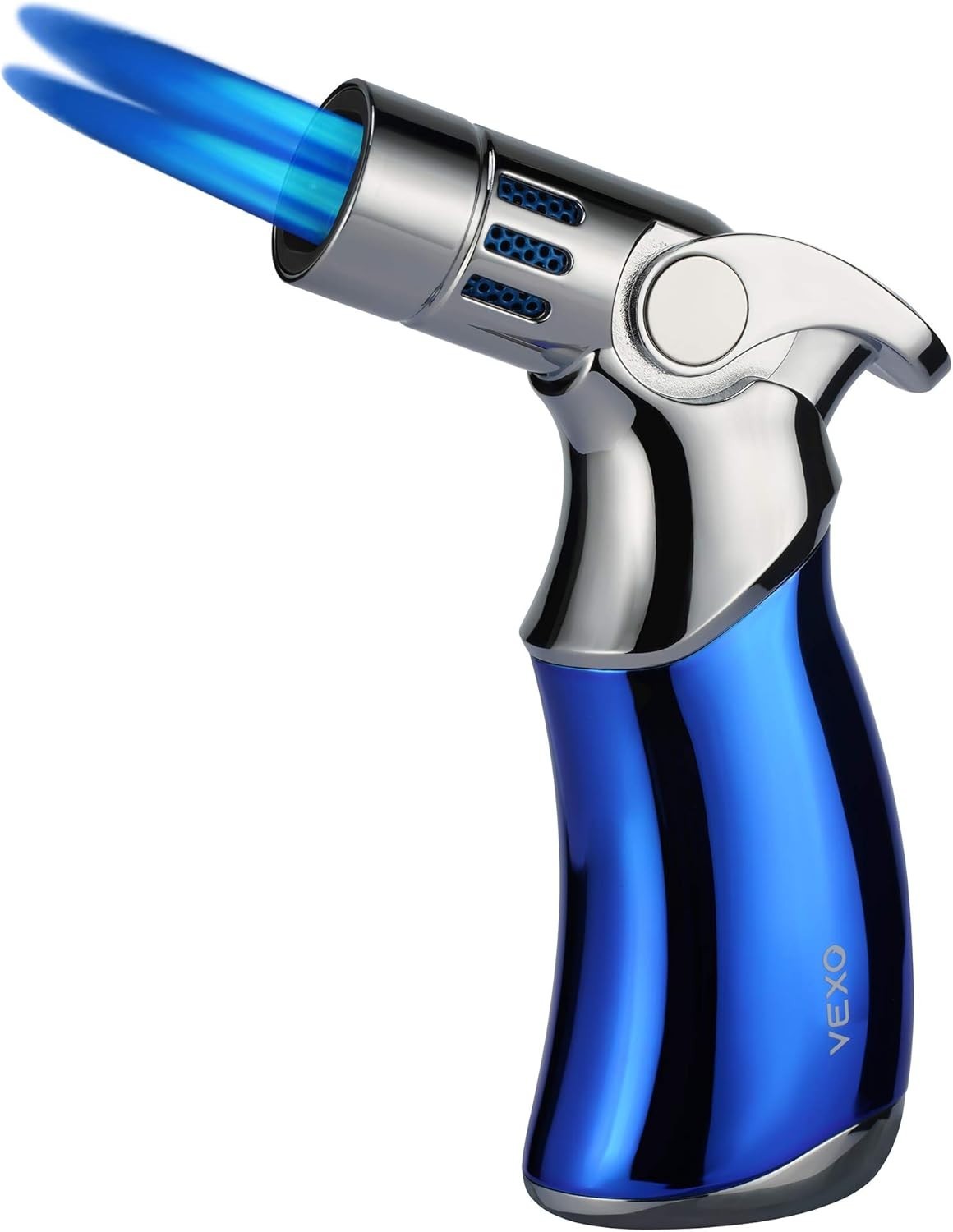 New Mini4 Torch Lighter Quad 4 Jet Flame Windproof Butane Refill Portable Light