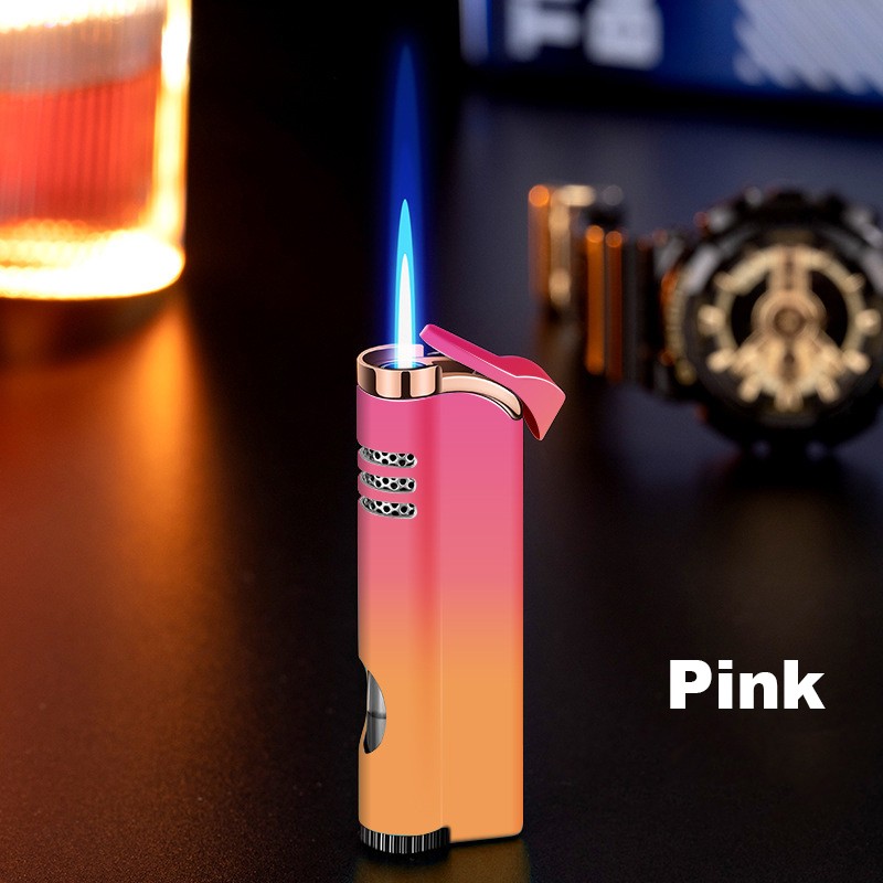Cigar Torch Jet Lighter Refillable Butane Windproof Flame Cigarette Gas Lighters