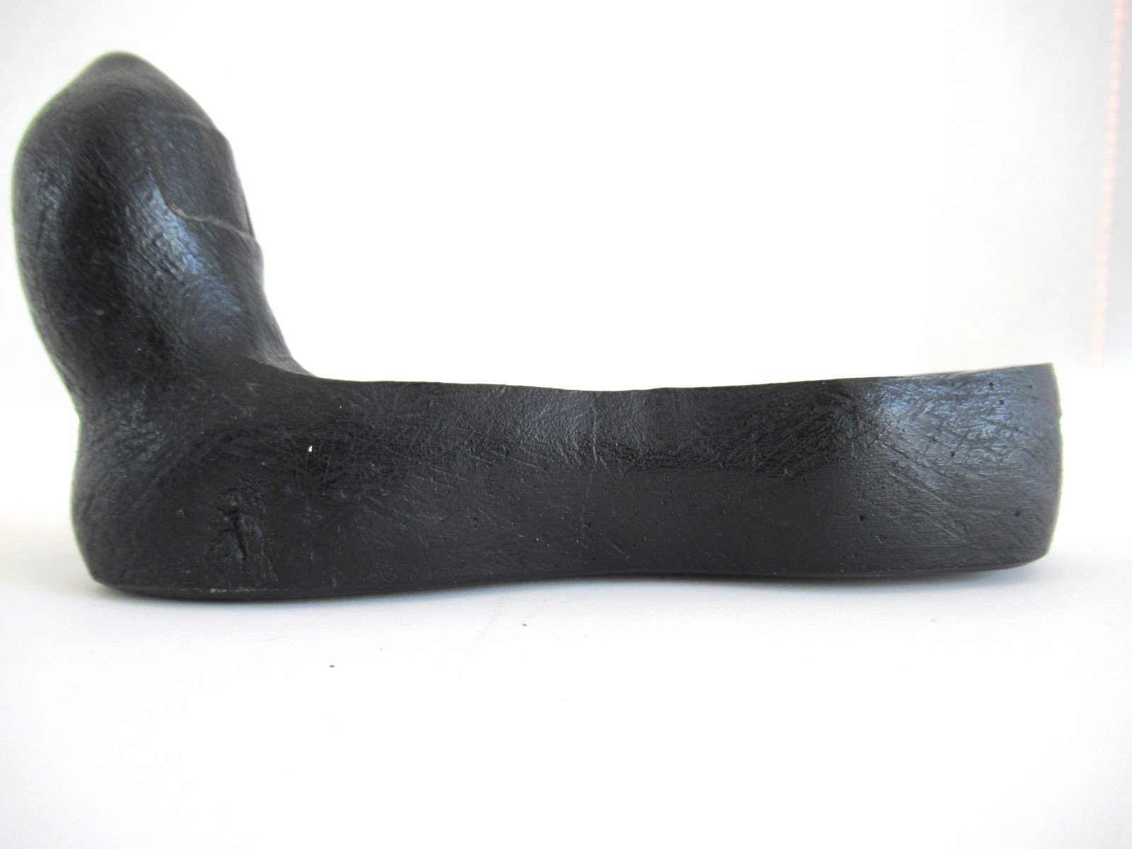 Vintage Hawaiian Hitchhiker Ashtray, Made from Lava, Foot Ashtray Trinket Dish