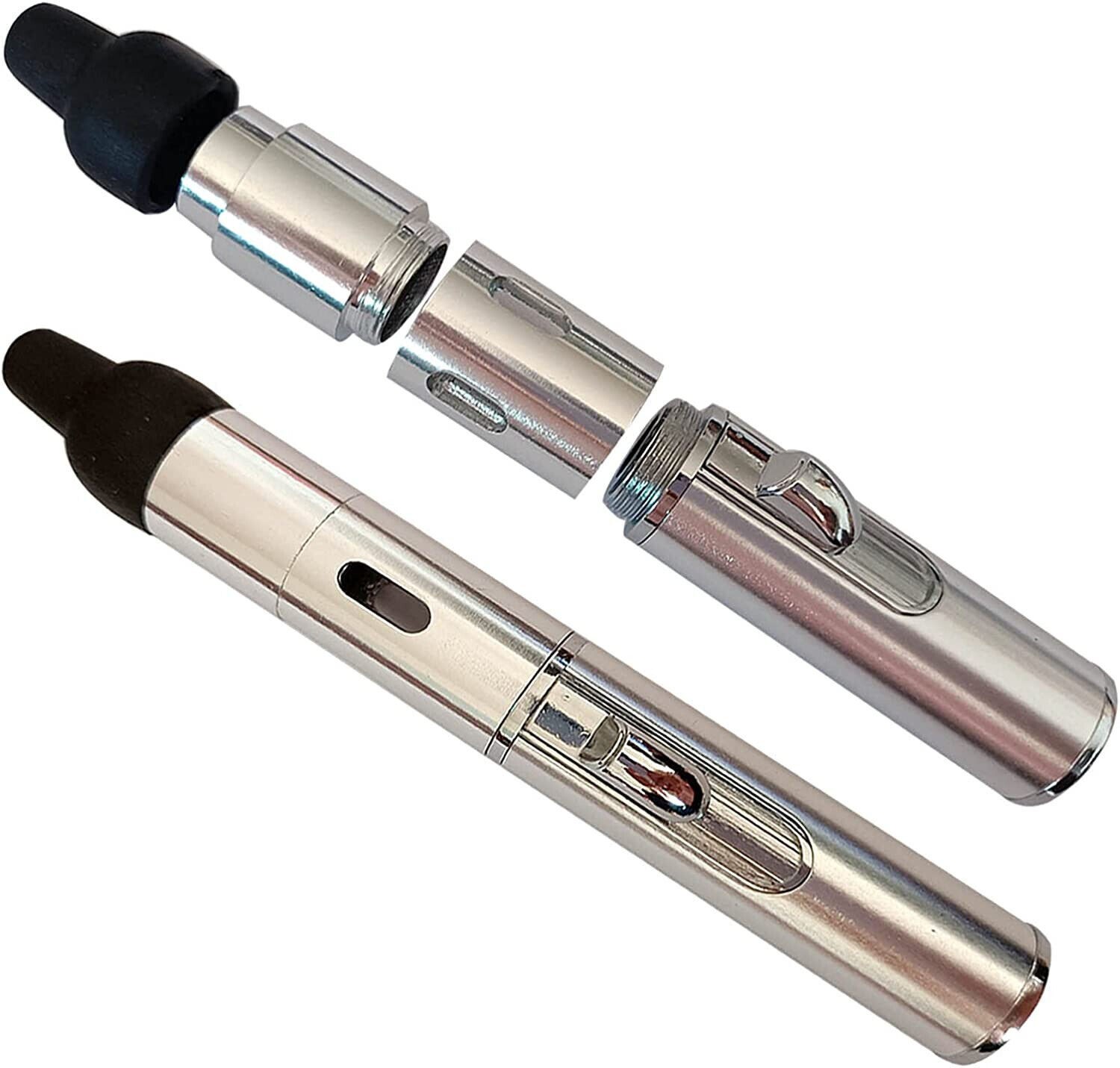 7pcs All-in-1 Pipe Windproof Click Butane Refillable Torch Lighter Click-N-Hit