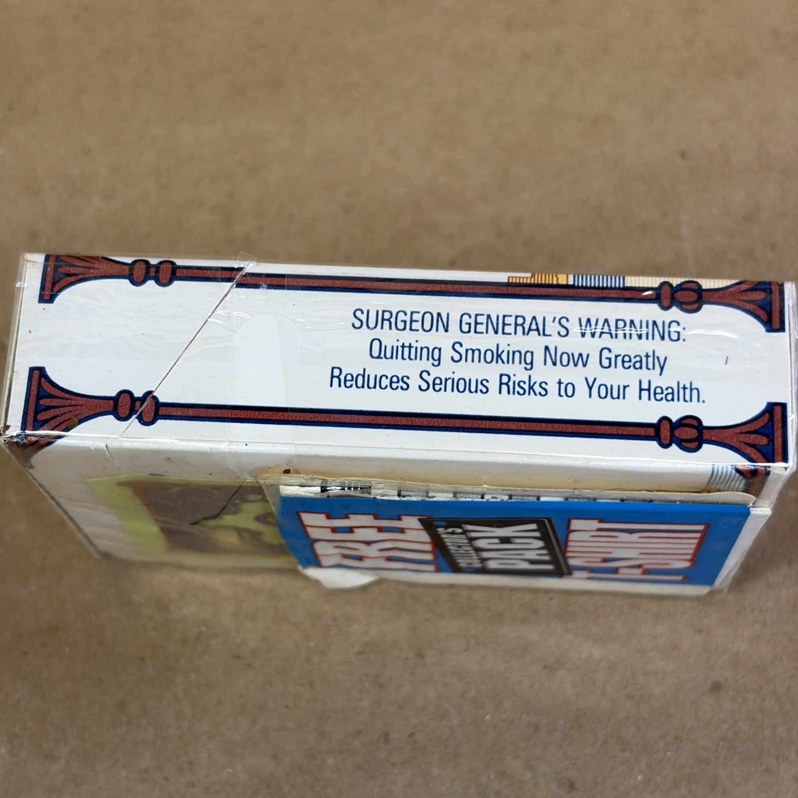 EMPTY Hard Pack of CAMEL LIGHTS Cigarettes – Collector’s Pack State of ILLINOIS