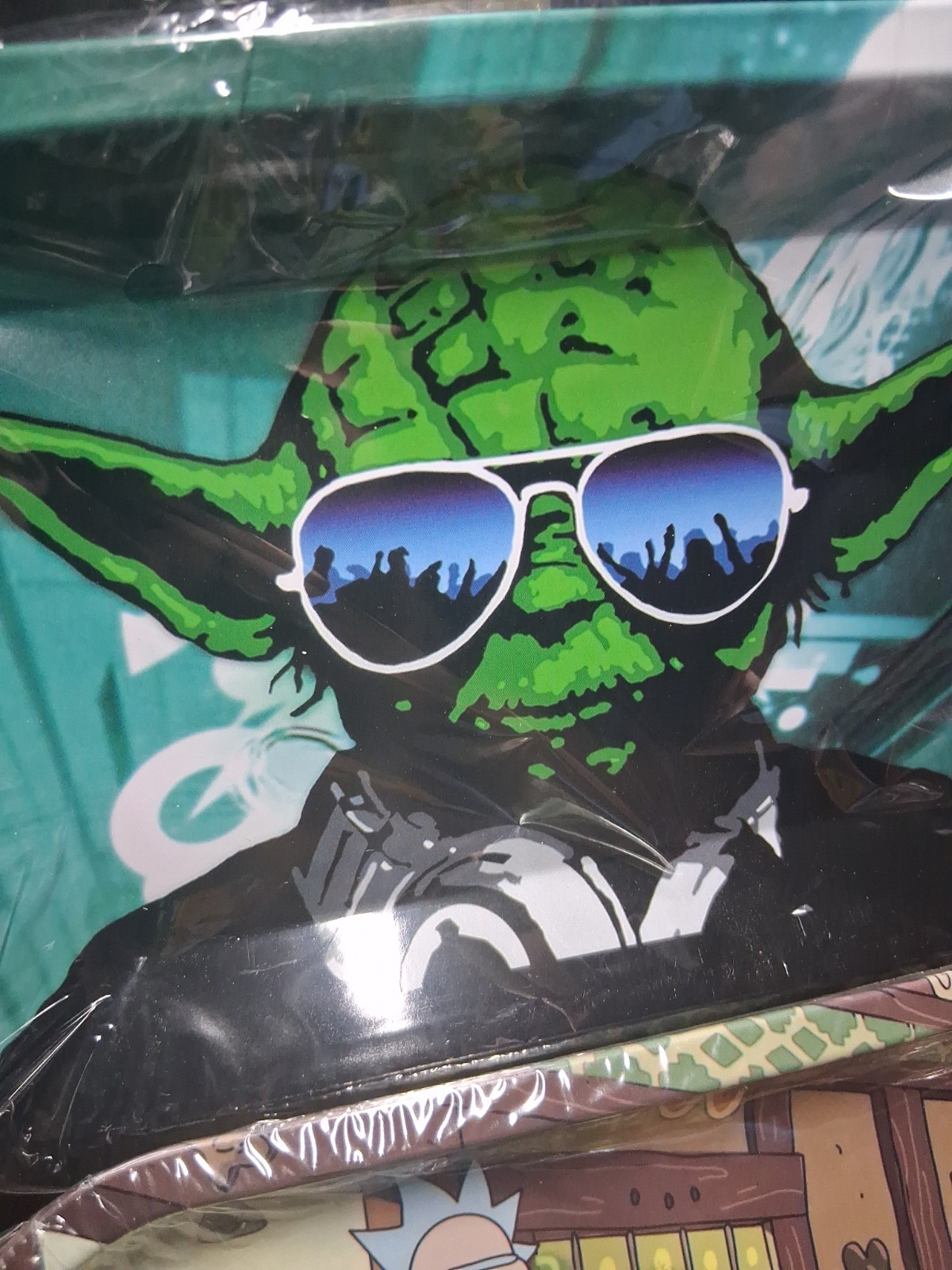 GET 3 Premium Rolling Tray – 5.5x 7 On Sale Now !! 3 X Rick and morty Yoda