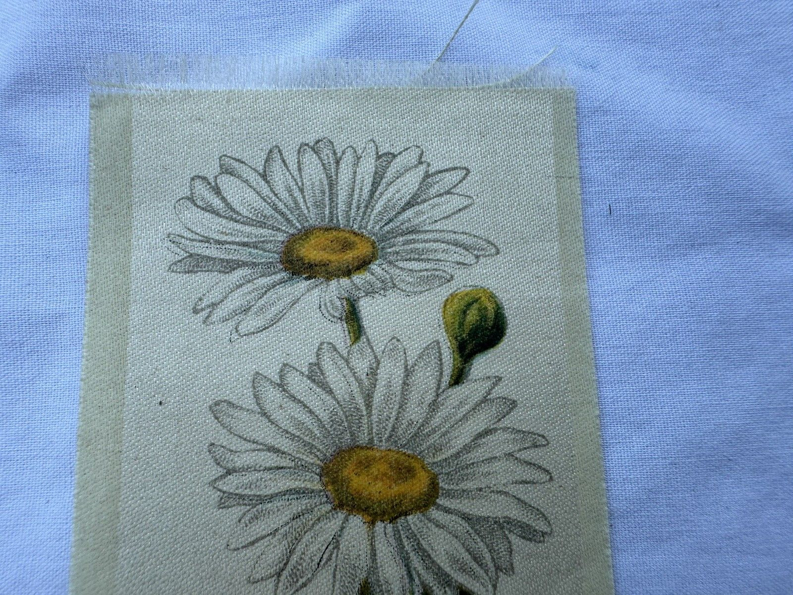 Vintage 1910 Imperial Tobacco Silk Garden Flowers Series # 47 Daisy