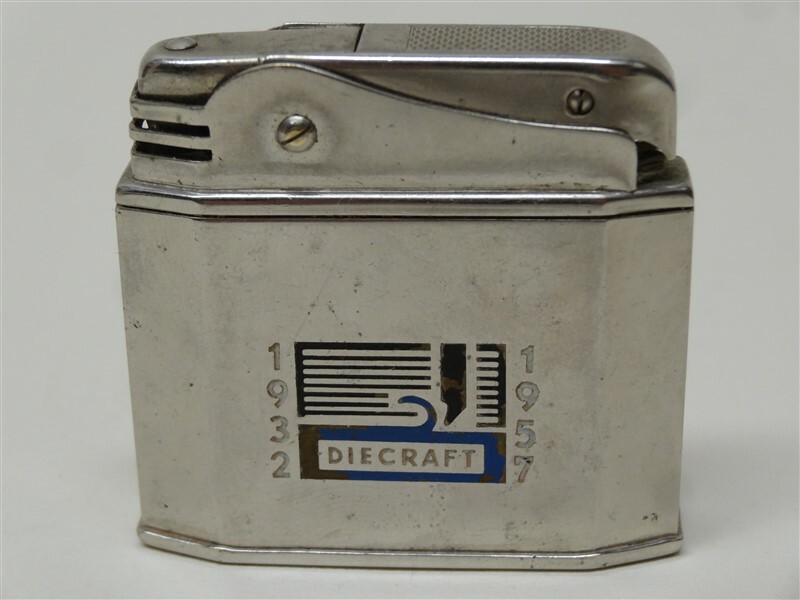 Vintage 1932-1957 Diecraft AUGUSTA AUTOMATIC petrol lighter Made in W-Germany