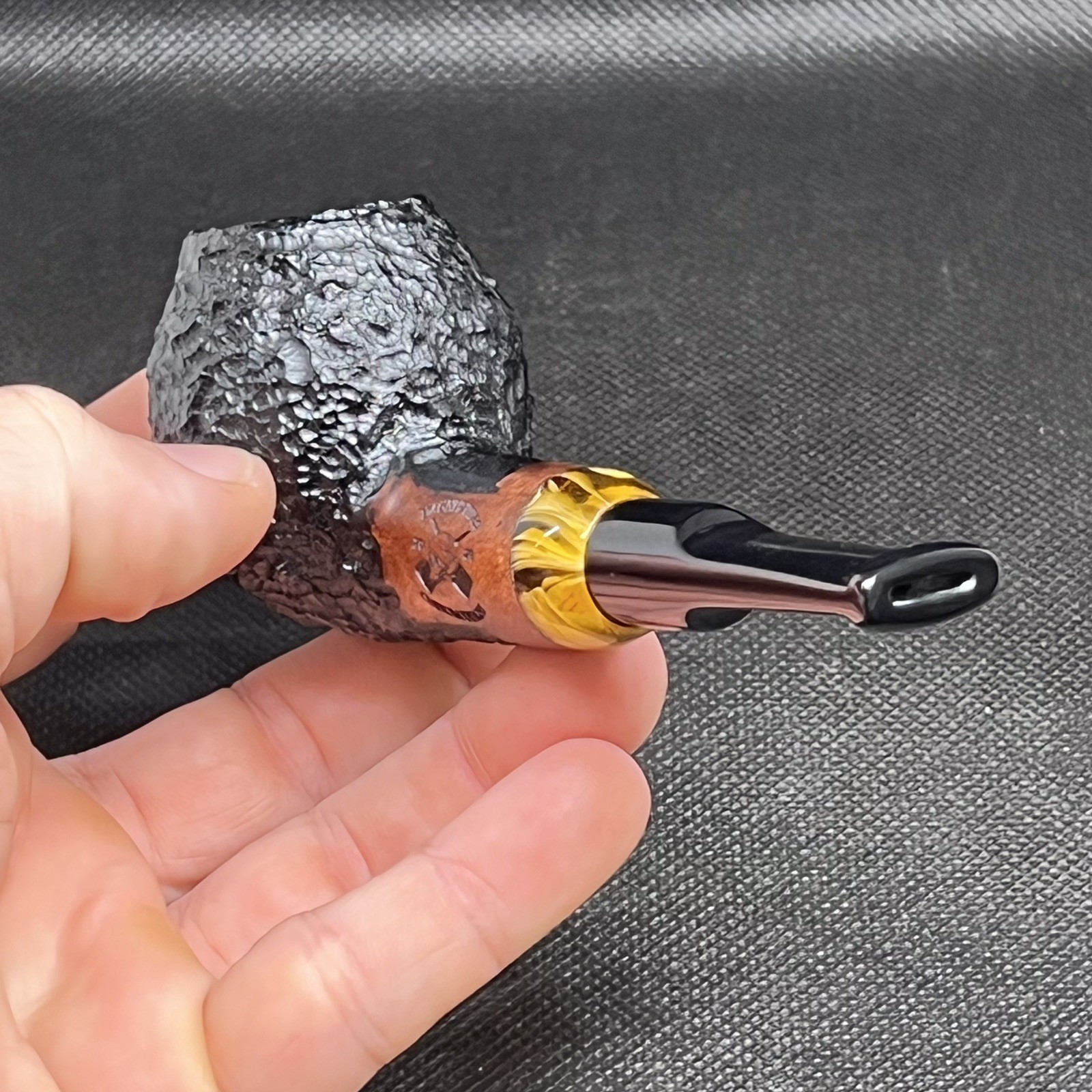 Dagner Pipes Custom Design BLACK EL DAGNER 2026 Tobacco Pipe Briar New Unsmoked