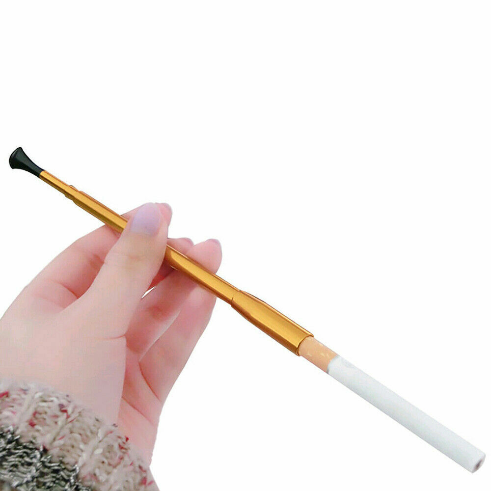 1pc Aluminum Vintage Slim Cigarette Telescopic Filter Smoke Cigarette Holder