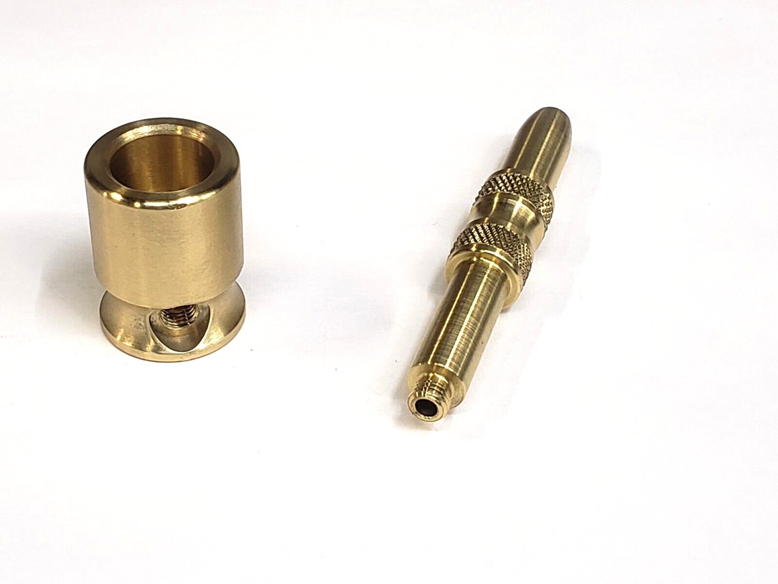 LARGE SOLID BRASS TOBACCO SMOKING PIPE MADE IN USA ! LARGE BOWL. FREE SHIPPING