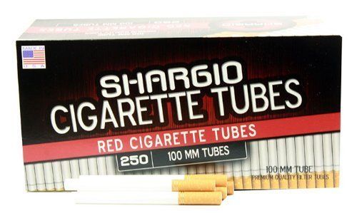 Shargio Red Full Flavor 100MM 100s – 3 Boxes – 250 Tubes Box Tobacco Cigarette