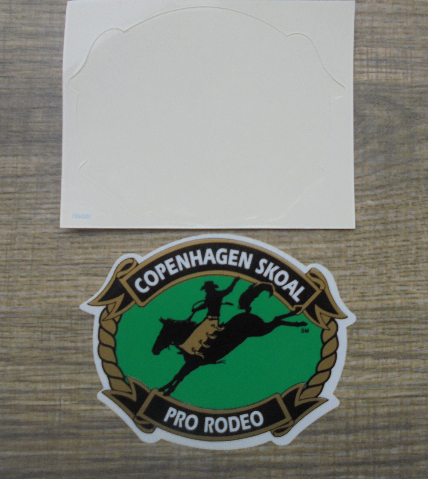 COPENHAGEN SKOAL PRO-RODEO DECAL/STICKER FRONT ADHESIVE 4X3 “NEW