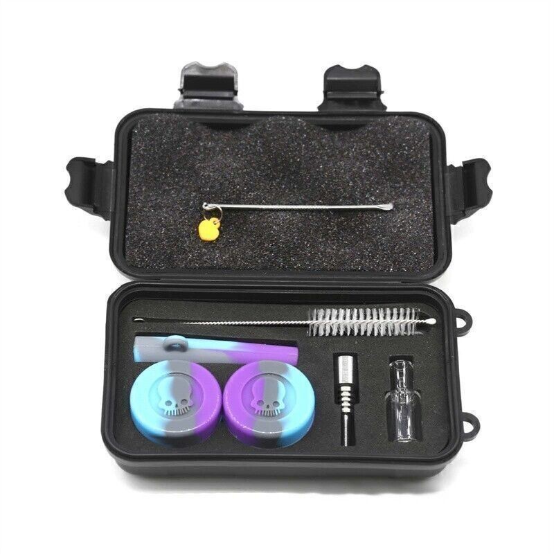 1PCS Random Color Silicone Pipe – Multi-Purpose Set With 7 Accessories