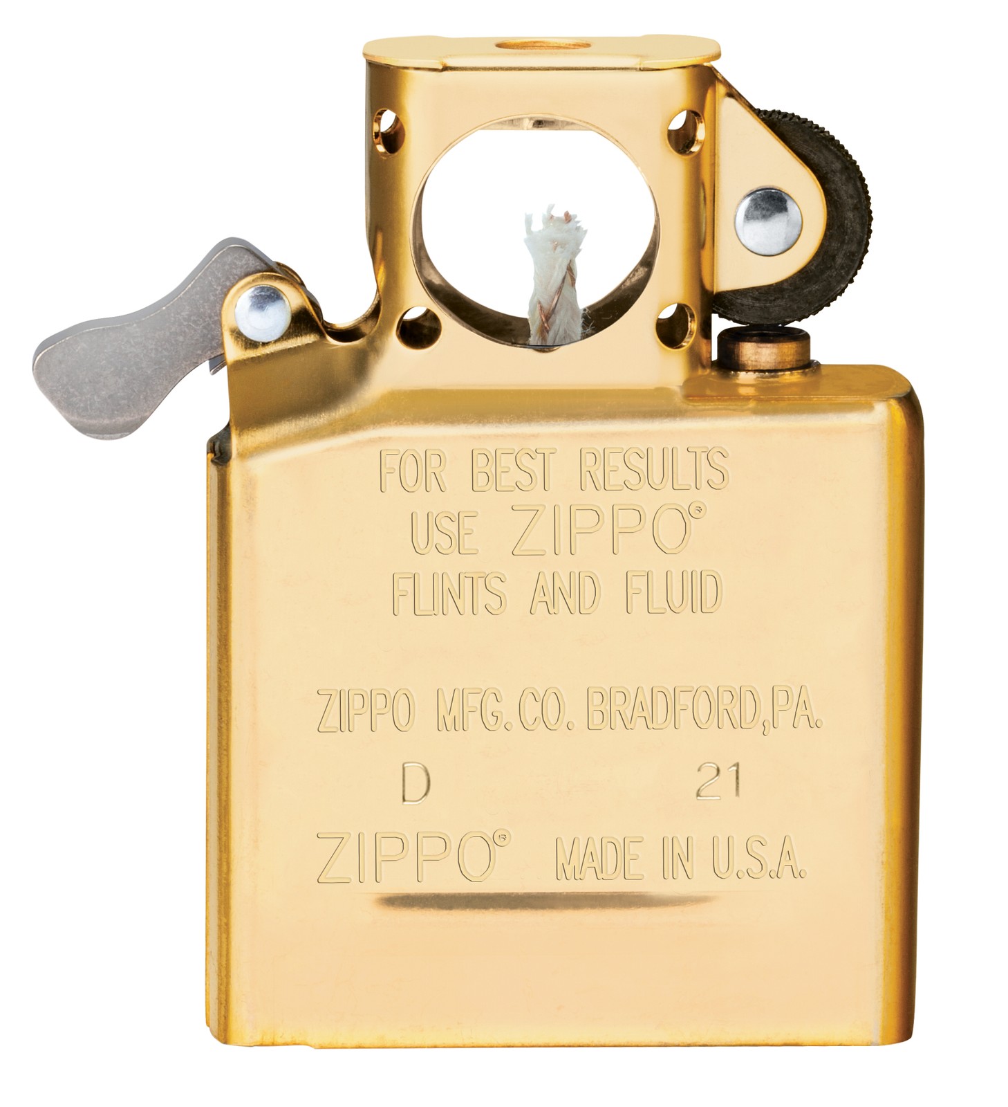 Zippo Gold Flashed Pipe Insert, 65845