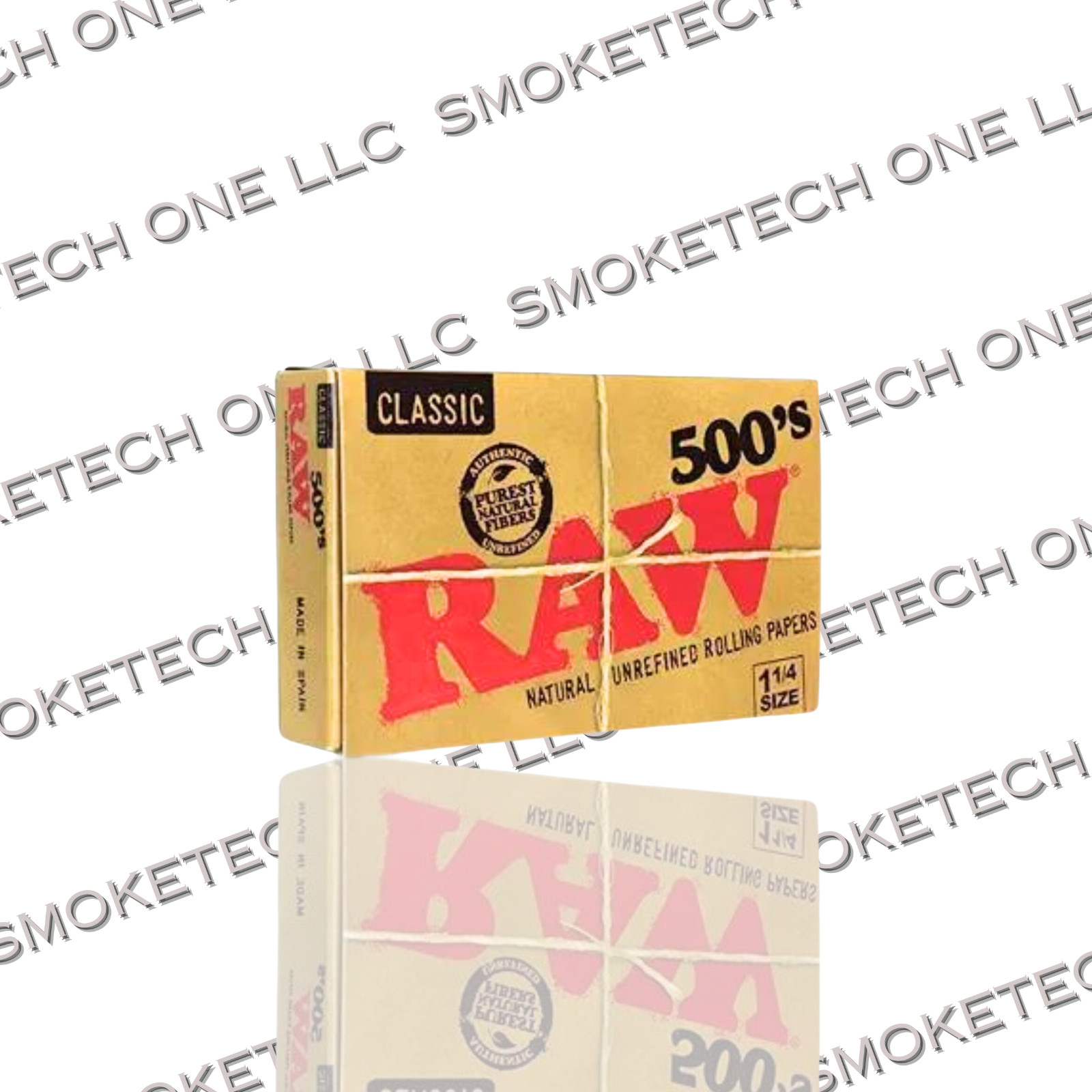 RAW 500’s Classic Rolling Paper 1 1/4 size