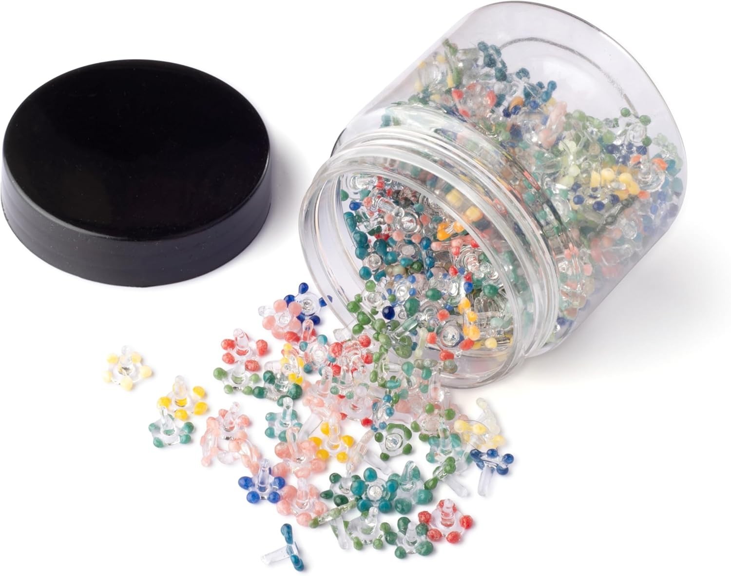 200 PCSGlass Daisy Pipe Filter Screens Reusable & Heat Resistant