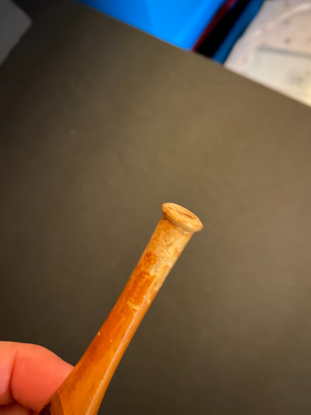 Vintage Austrian Souvenir Cherry Wood Tobacco Smoking Pipe