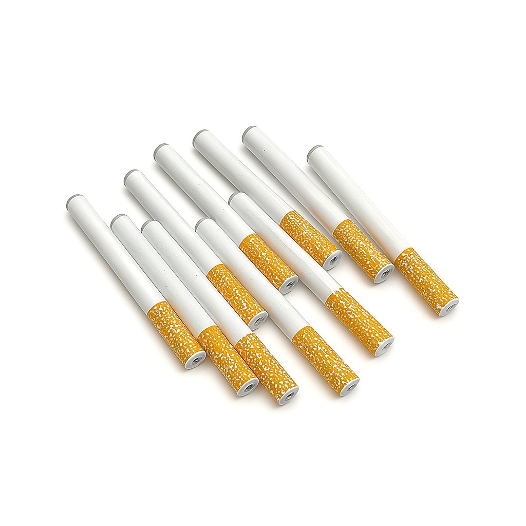 10x Metal One Hitter Dugout Pipe Cigarette Bat Large 78mm / 3.07″ Free Shipping!