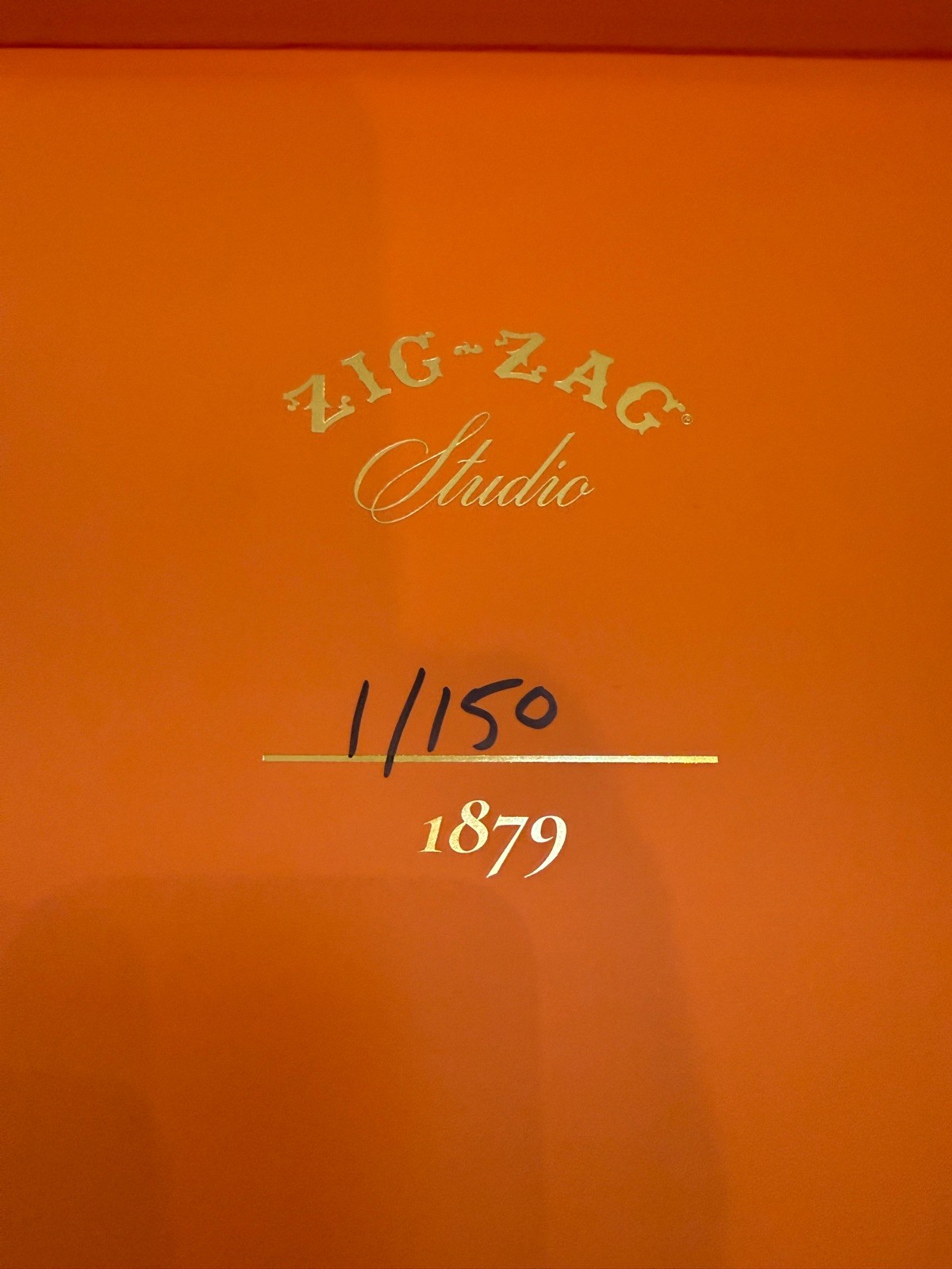 Zig Zag Studio 1879 Luxury Leather Rolling Tray Rare Limited Edition 1/250 New