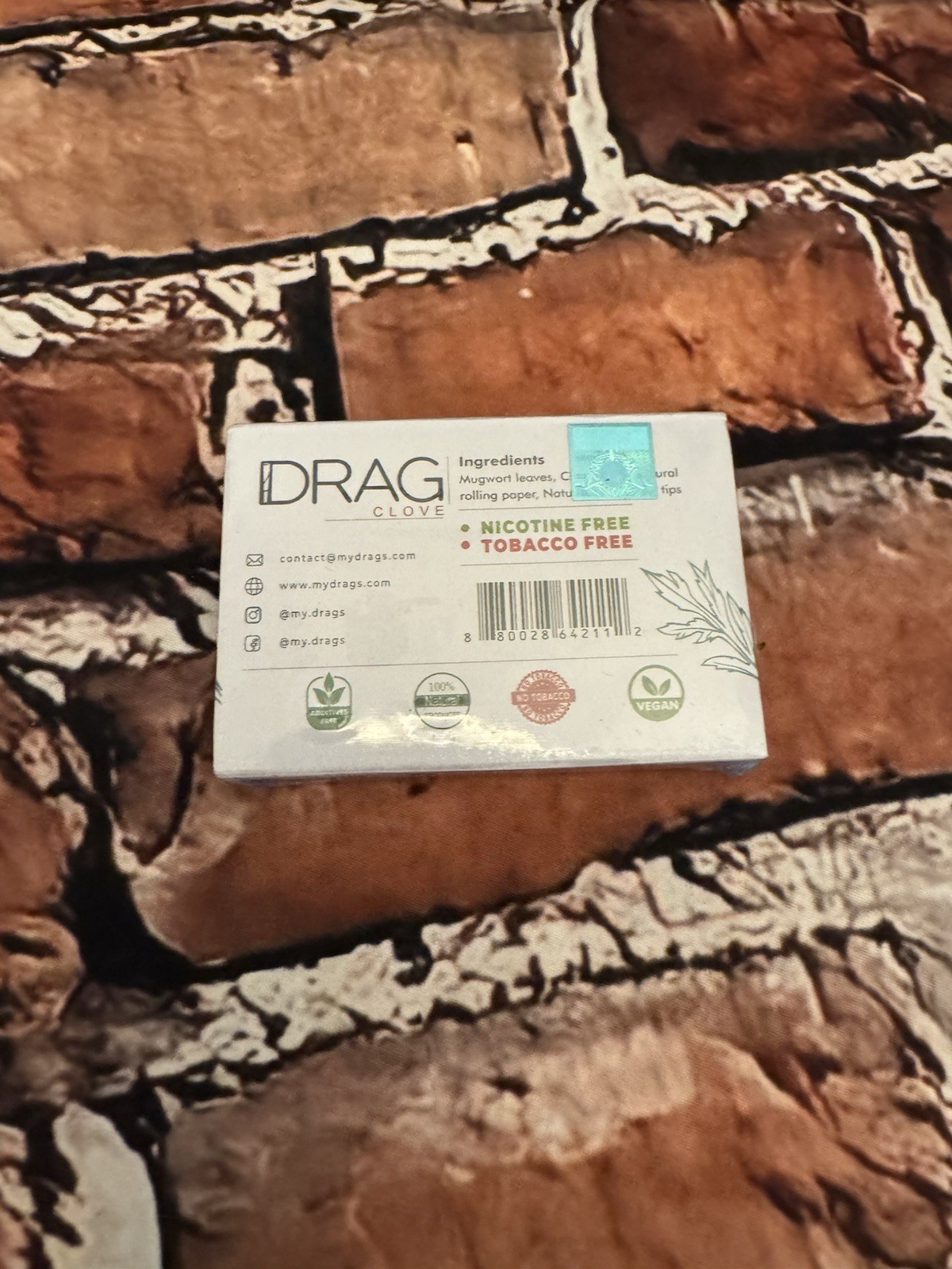 Drag Clover Herbal Pre-Rolls Tobacco Free And Nicotine Free