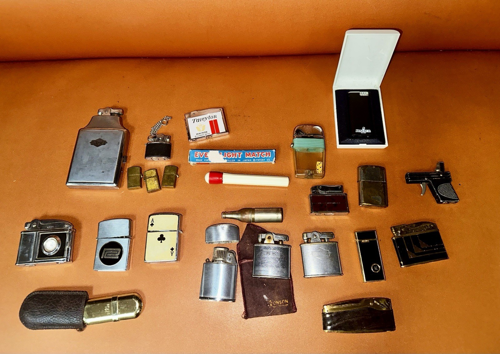 Vintage Pocket Lighters Collection Most G-VG Also Parts Or Restore Ronson & MORE