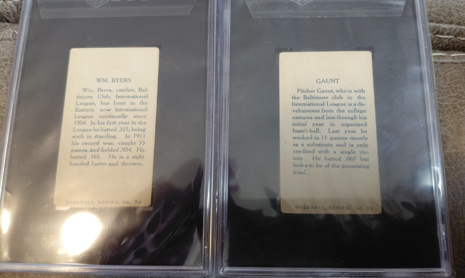 1912 C46 IMPERIAL TOBACCO COMPLETE RARE BALTIMORE TEAM SET SGC GRADED MAKEOFFER
