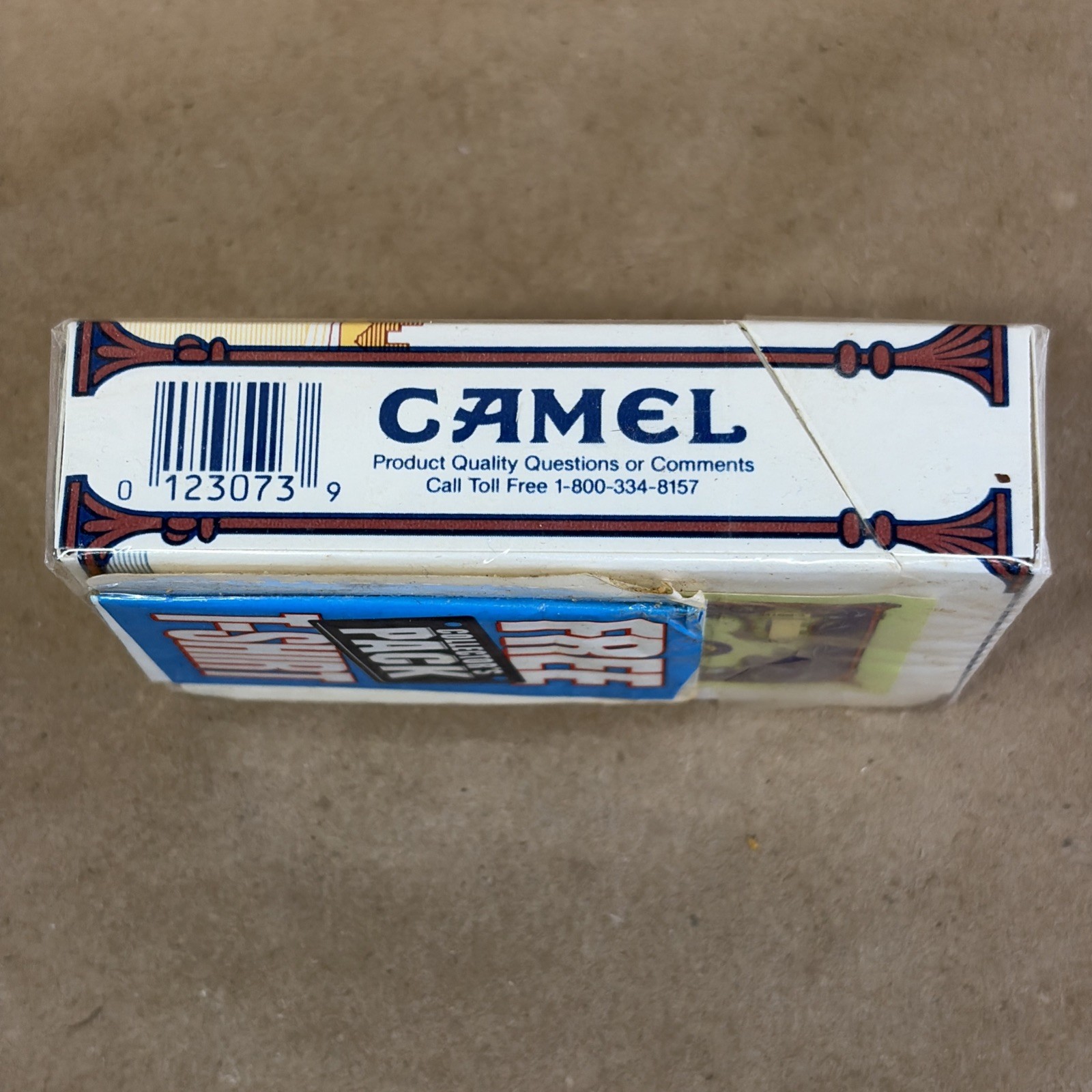 EMPTY Hard Pack of CAMEL LIGHTS Cigarettes – Collector’s Pack State of ILLINOIS