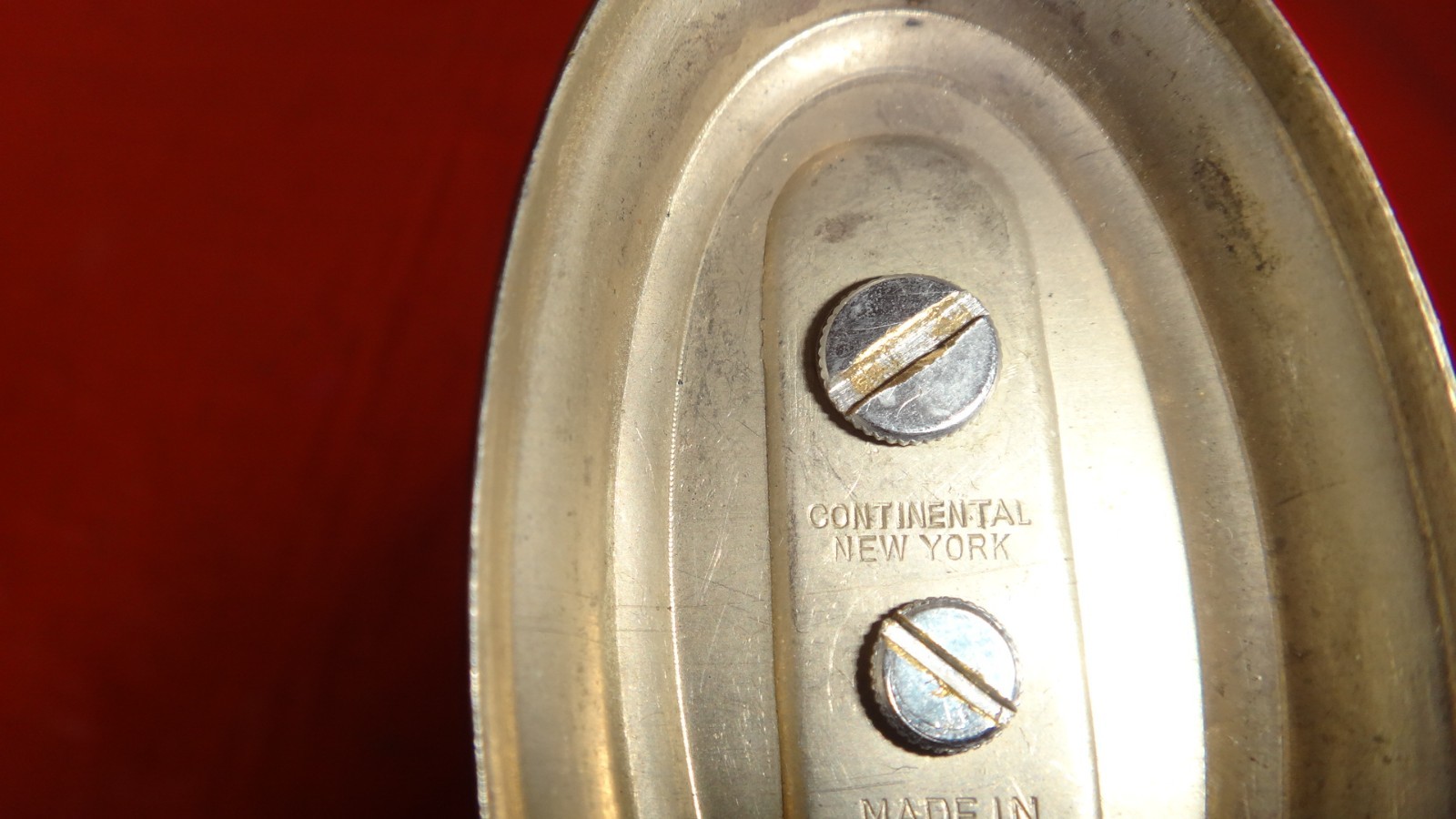 1940’s Continental Gun Shape=Metal=Fuel Table Lighter=MIO Japan=