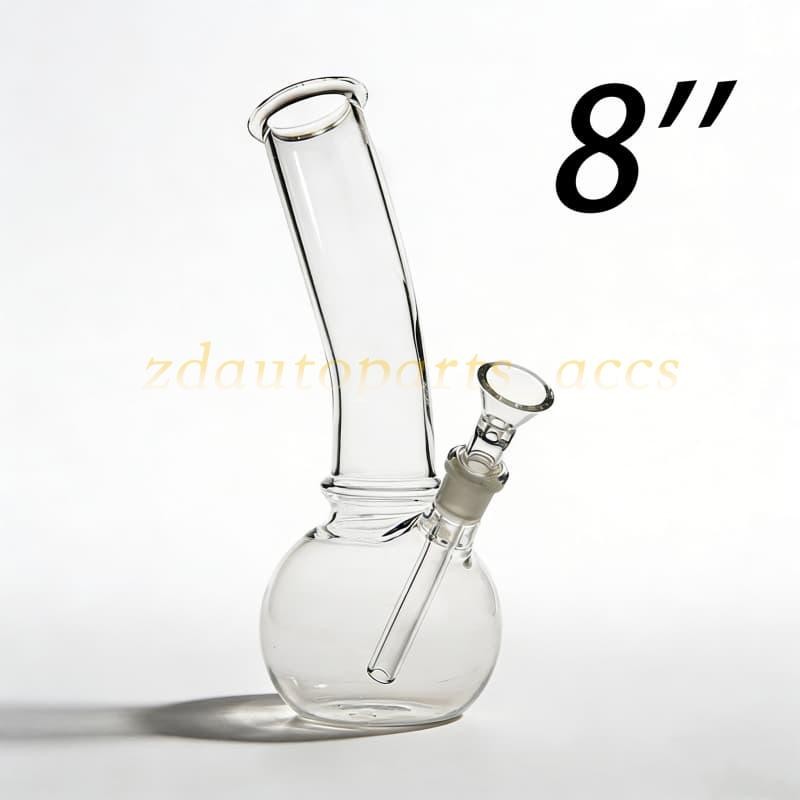 8 inch Heavy Glass Bong Water Pipe Smoking Bong Beaker Pipe Beaker Filter Bowl